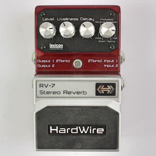 Pedal Review: Hardwire RV-7 Reverb | Delicious Audio