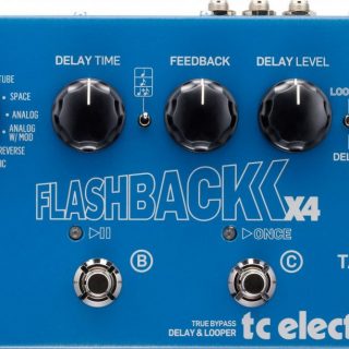 Pedal Review: TC Electronic Flashback X4 Delay/Looper