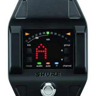 Shure introduces guitar receiver/stomp box tuner GLX-D6