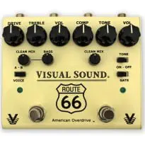 New Pedals: Visual Sound V3 Route 66 American Overdrive + Compressor