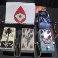 Boards at the SNAMM ’15 Stompbox Exhibit
