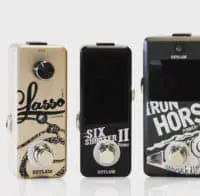 Outlaw FX introduces four new pedals at SNAMM ’16, including Lasso Looper