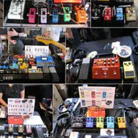 Pedalboards at the Brooklyn Stompbox Exhibit 2016