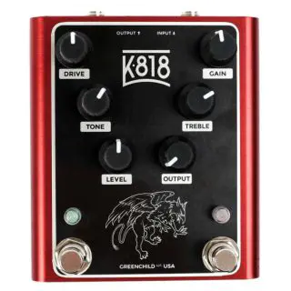 Klon + Tube Screamer in one pedal: Greenchild K818 Dual Overdrive