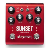 Strymon debuts Sunset Dual Overdrive at Austin Stompbox Exhibit