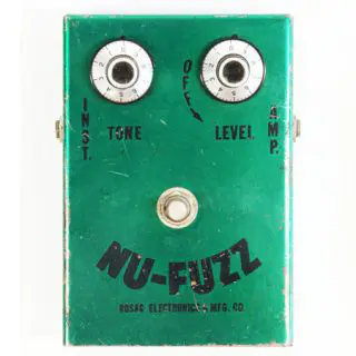 Seminal, vintage pedals: the Rosac Nu Fuzz (from Gearphoria)