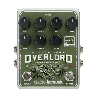 Electro-Harmonix Operation Overlord Boost + Overdrive