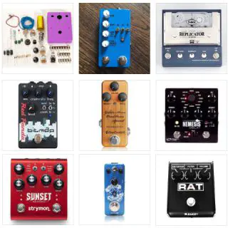 Pedals at the Brooklyn Stompbox Exhibit 2017 (M-T)