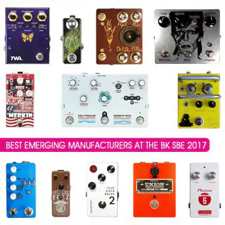 BK Stompbox Exhibit’s 2017 “Best Emerging Pedal Manufacturer” Contest Results