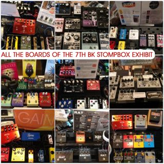 All the Boards of the 7th Brooklyn Stompbox Exhibit