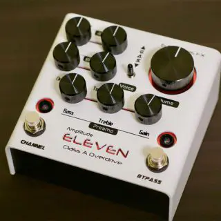 6 Degrees FX unveils the Amplitude Eleven Overdrive at the L.A. Stompbox Exhibit