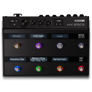 Line 6 Introduces HX Effects Multi-Effects Guitar Pedal