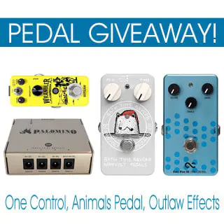 Win Pedals by One Control, Outlaw FX and Animals Pedal
