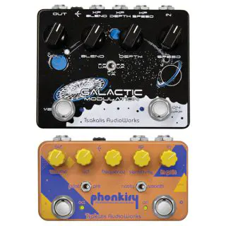 Tsakalis Introduces the Galactic Multimodulation and Phonkify Filter Wah Pedals