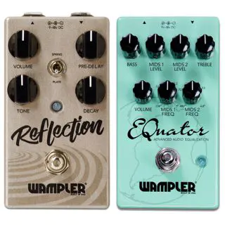 Wampler Releases Reflection Reverb and EQuator EQ Pedals