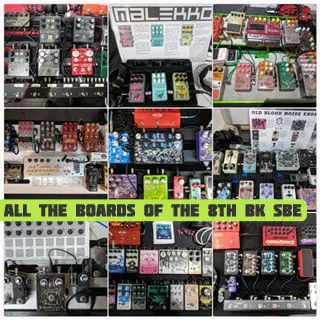 All the Boards of the 8th Brooklyn Stompbox Exhibit (2018 Edition)