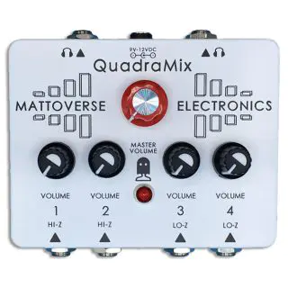 Mattoverse Electronics Presents the QuadraMix Compact Mixer