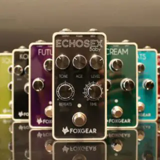 Foxgear Pedals – a new line by the designers of Gurus Amps and Baroni Lab
