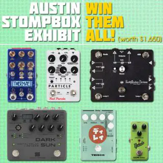 Austin Stompbox Exhibit Pedal Giveaway (worth $1650!) – [ended]