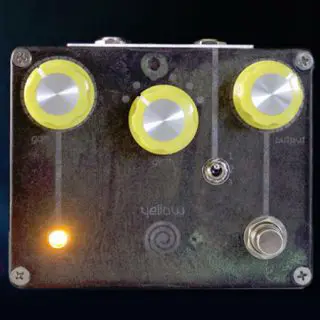Spiral Electric FX Yellow Spiral Overdrive