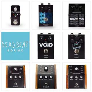 Deadbeat Sound’s “Broke-tique” Pedals at the BK Stompbox Exhibit