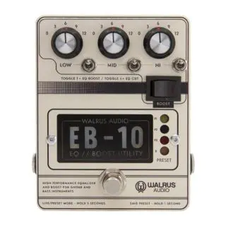 New Pedal: Walrus Audio EB-10 EQ/Boost