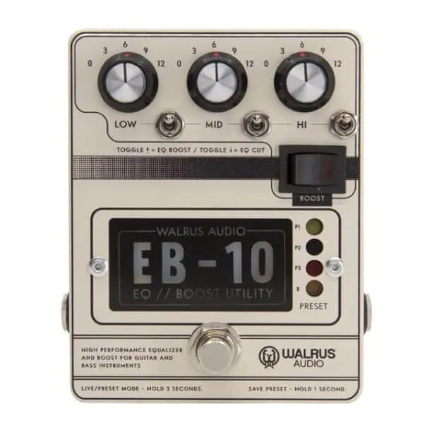 walrus audio eb 10 preamp eq boost 2813341