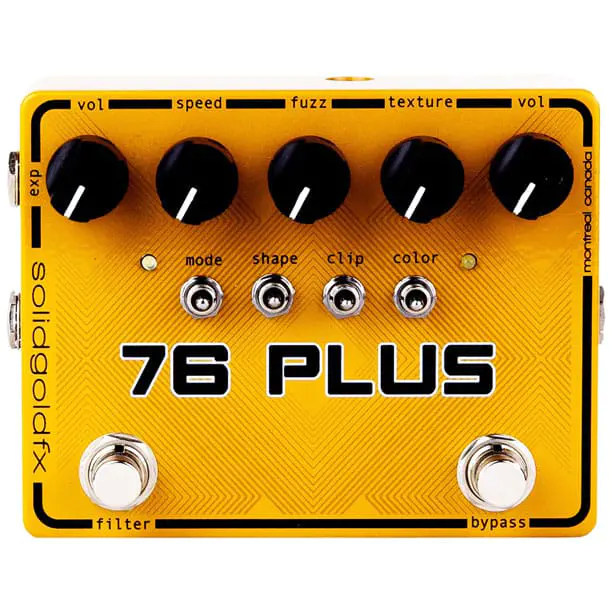 SolidGoldFX 76 Plus Octave Up Fuzz and Filter