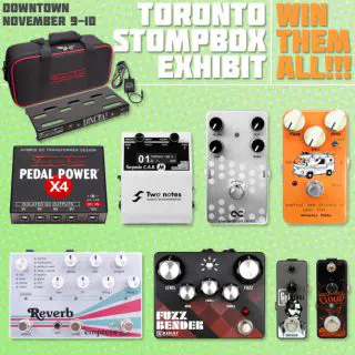 Win a Bunch of Pedals through the Toronto Stompbox Exhibit! (Canada Only) [ended]