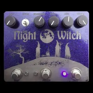 Make Sounds Loudly Pedals Night Witch Fuzz + Phaser