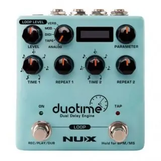 NUX Duotime Dual Stereo Delay Engine