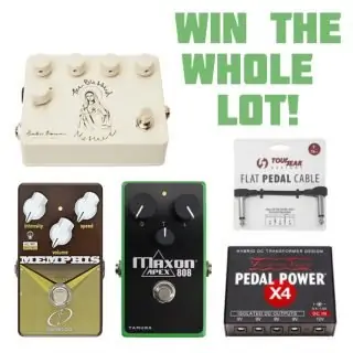 Win 3 pedals by Maxon, Heather Brown and Crazy Tube Circuits + accessories! [ENDED]