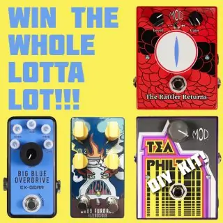 Win Four Pedals by Fuzzrocious, Ex-Gear and DIY Mod Kits! (ended)