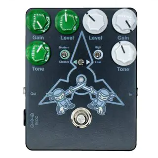 Dueling Ninjas Dual Overdrive Pedal