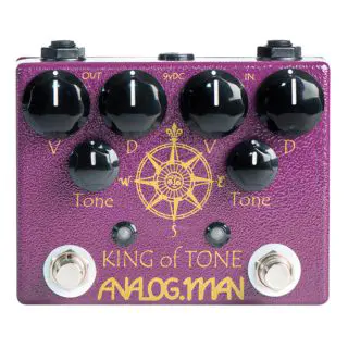 Legendary Pedals: Analogman King of Tone Dual Overdrive