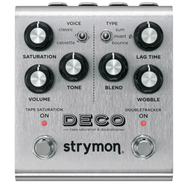 Strymon Deco v2 - Tape Saturation & Doubletracker Pedal