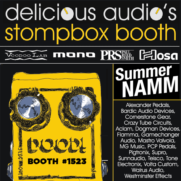 Delicious Audio Stompbox Booth