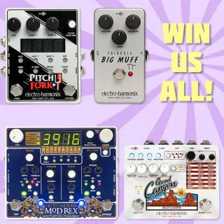 Win 4 Creative Electro-Harmonix Pedals for Guitar and Synth! (value $900+) [ENDED]