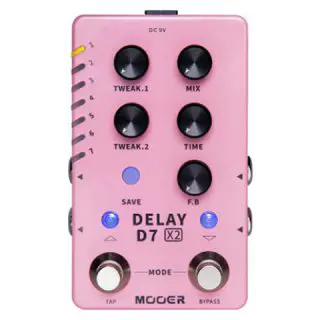 Mooer D7 X2 Stereo Multi-Delay