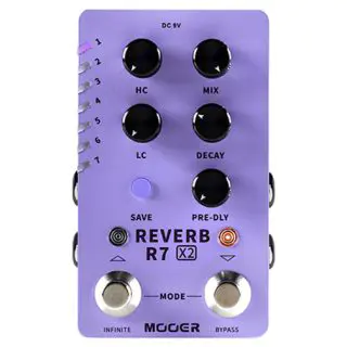 Mooer R7 X2 Stereo Multi-Reverb