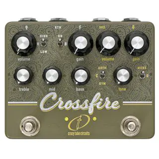 Crazy Tube Circuits Crossfire Dual Overdrive