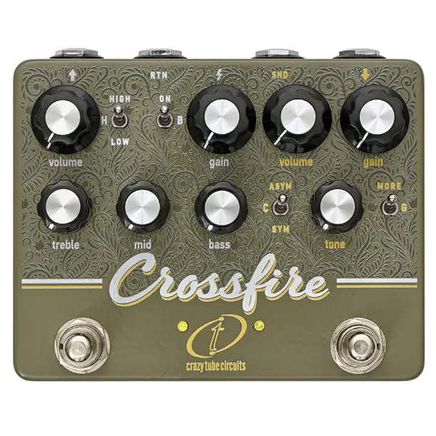 Crazy Tube Circuits Crossfire Overdrive