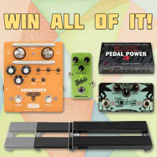 Win 3 Awesome Pedals + a D’Addario board and Voodoo Lab PSU! [ENDED}