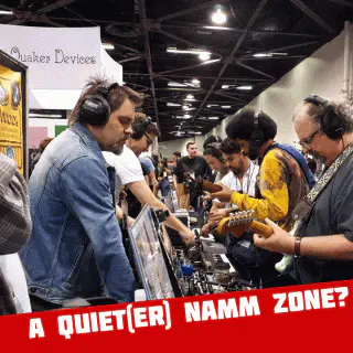 NAMM and Delicious Audio Introduce Quiet(er) NAMM Zone