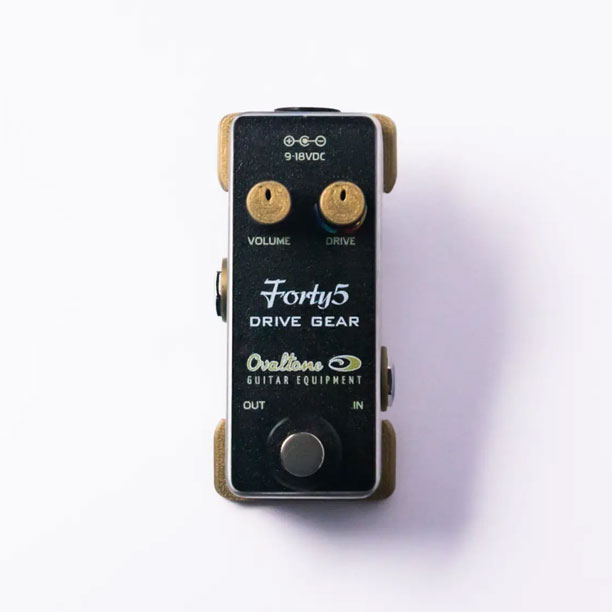 New At NAMM 2022: Ovaltone Forty5 Drive Gear (Plexi-Style