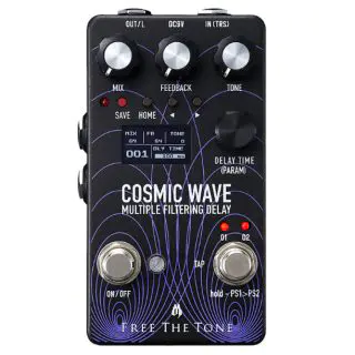 New Pedal: Free The Tone Cosmic Wave CW-1Y Filtering Delay