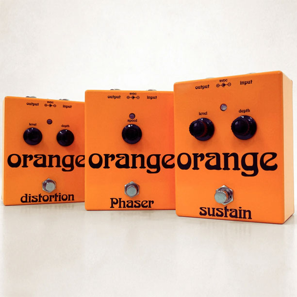 Orange Amps Distortion - Compressor - Phaser Are Back From The Dead