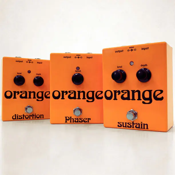 Orange Vintage Pedals