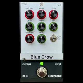 New Pedal: LiberaToe Blue Crow Overdrive & Distortion