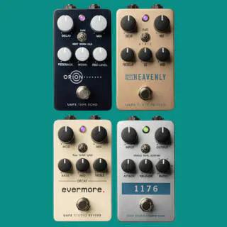 New Pedal Line: UAFX Compacts (Orion, Evermore,  Heavenly and 1176)